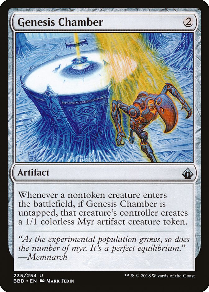 Genesis Chamber - Magic the Gathering card